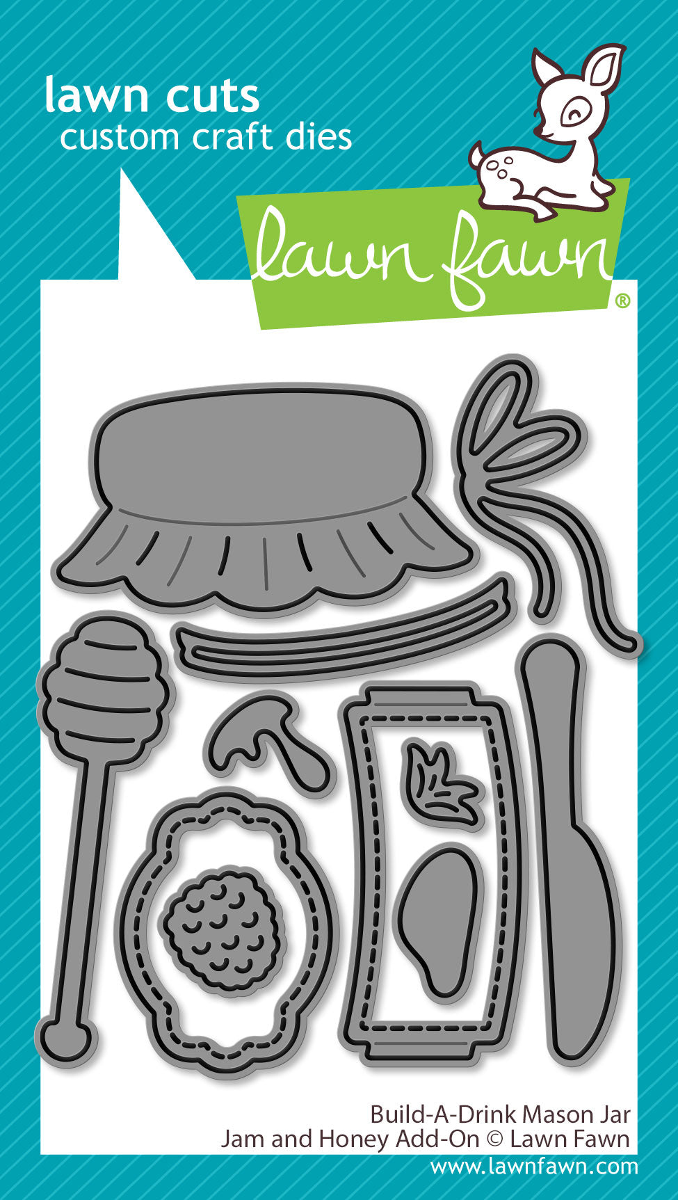 build-a-drink mason jar jam and honey add-on