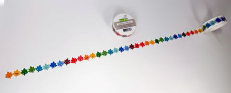 happy leaves washi tape
