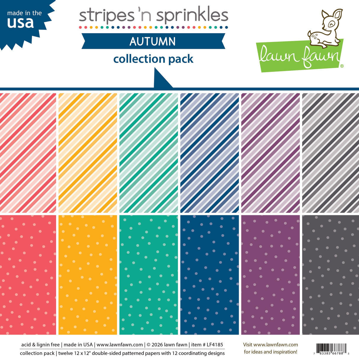 stripes 'n sprinkles autumn - collection pack