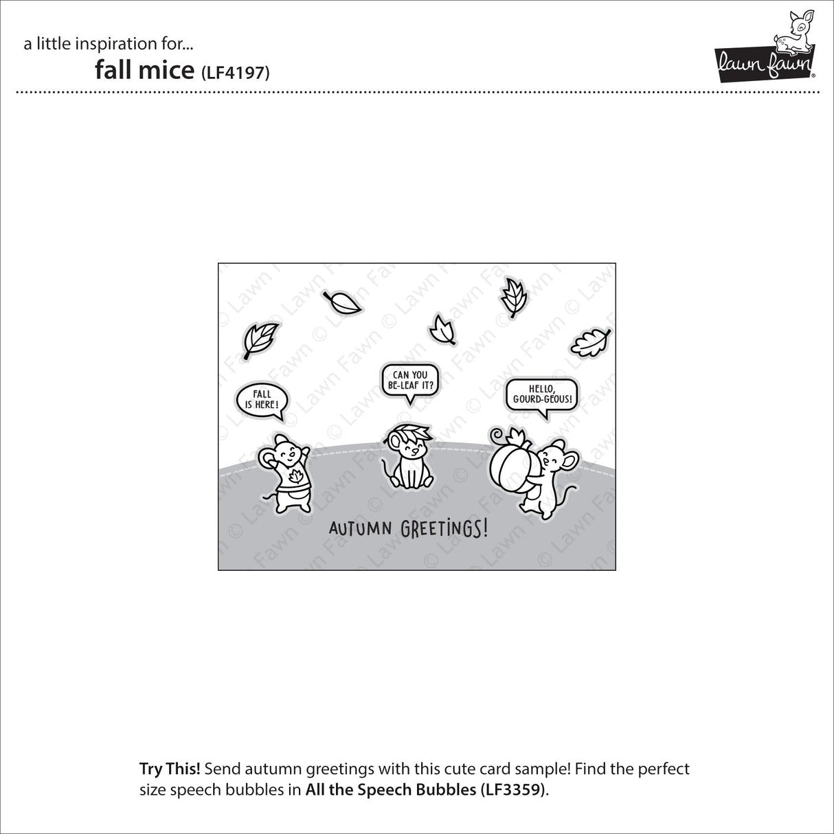 fall mice