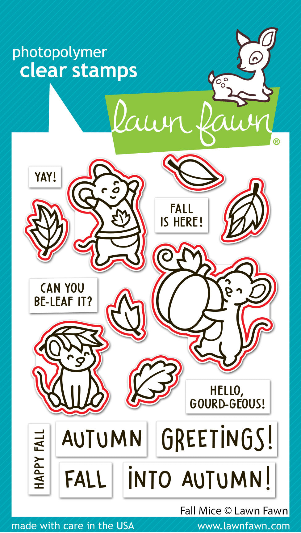 fall mice lawn cuts