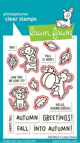fall mice lawn cuts
