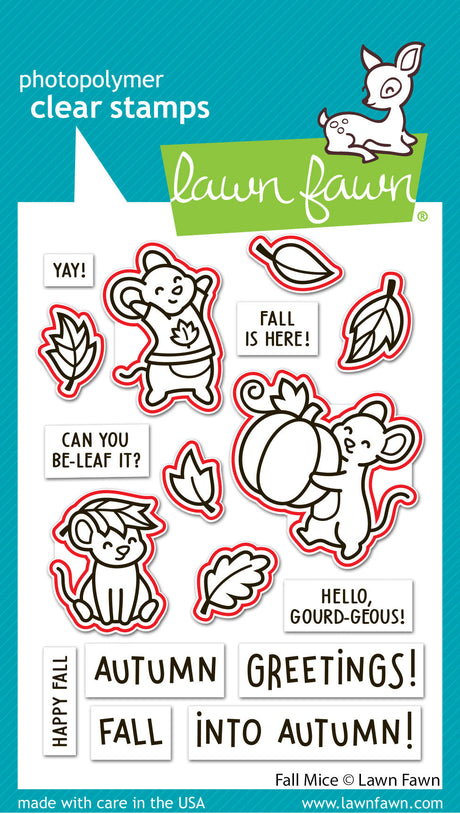 fall mice lawn cuts