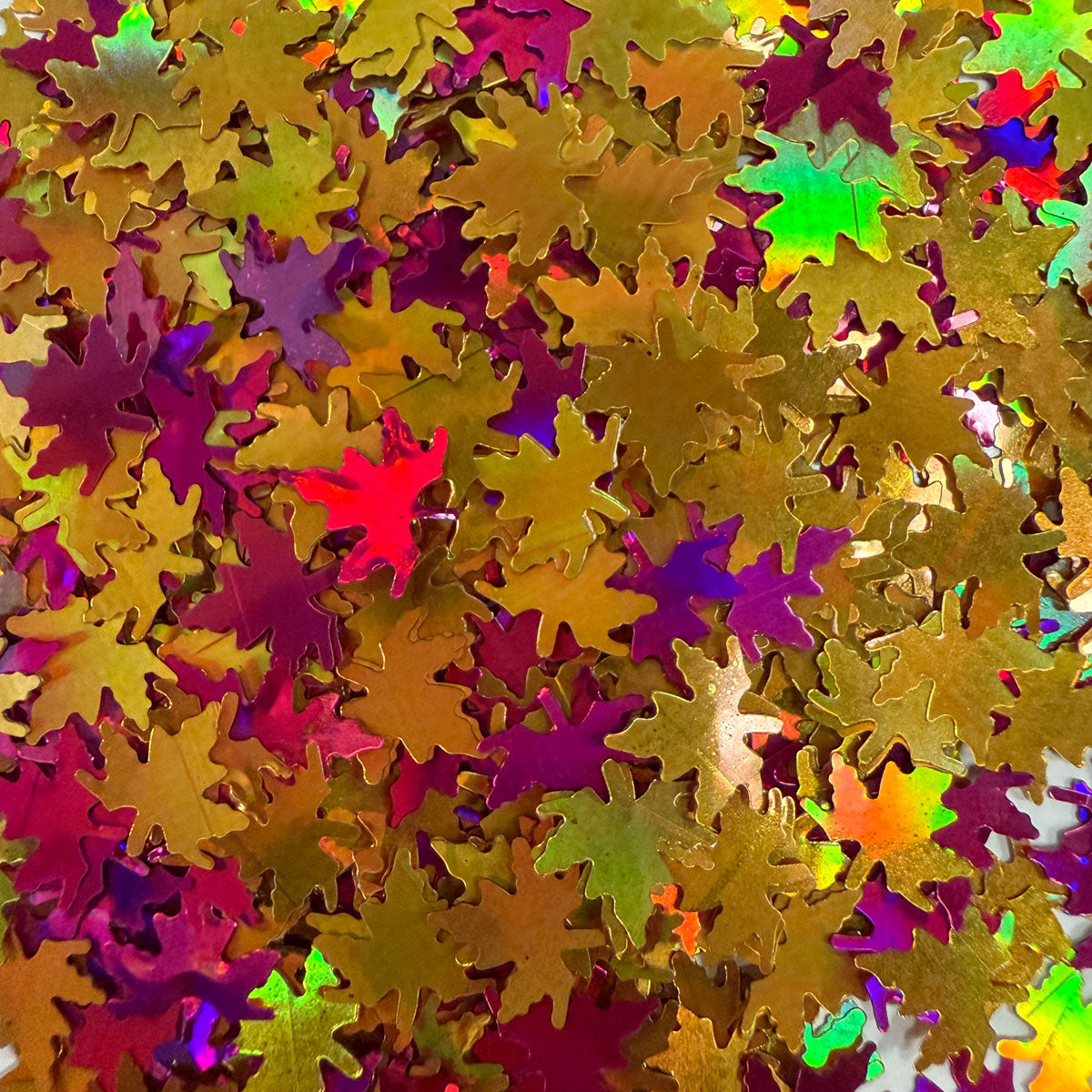 fall leaf confetti mix