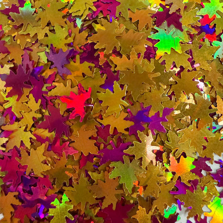 fall leaf confetti mix