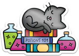 hocus purr-cus! vinyl sticker