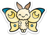 moth vinyl sticker