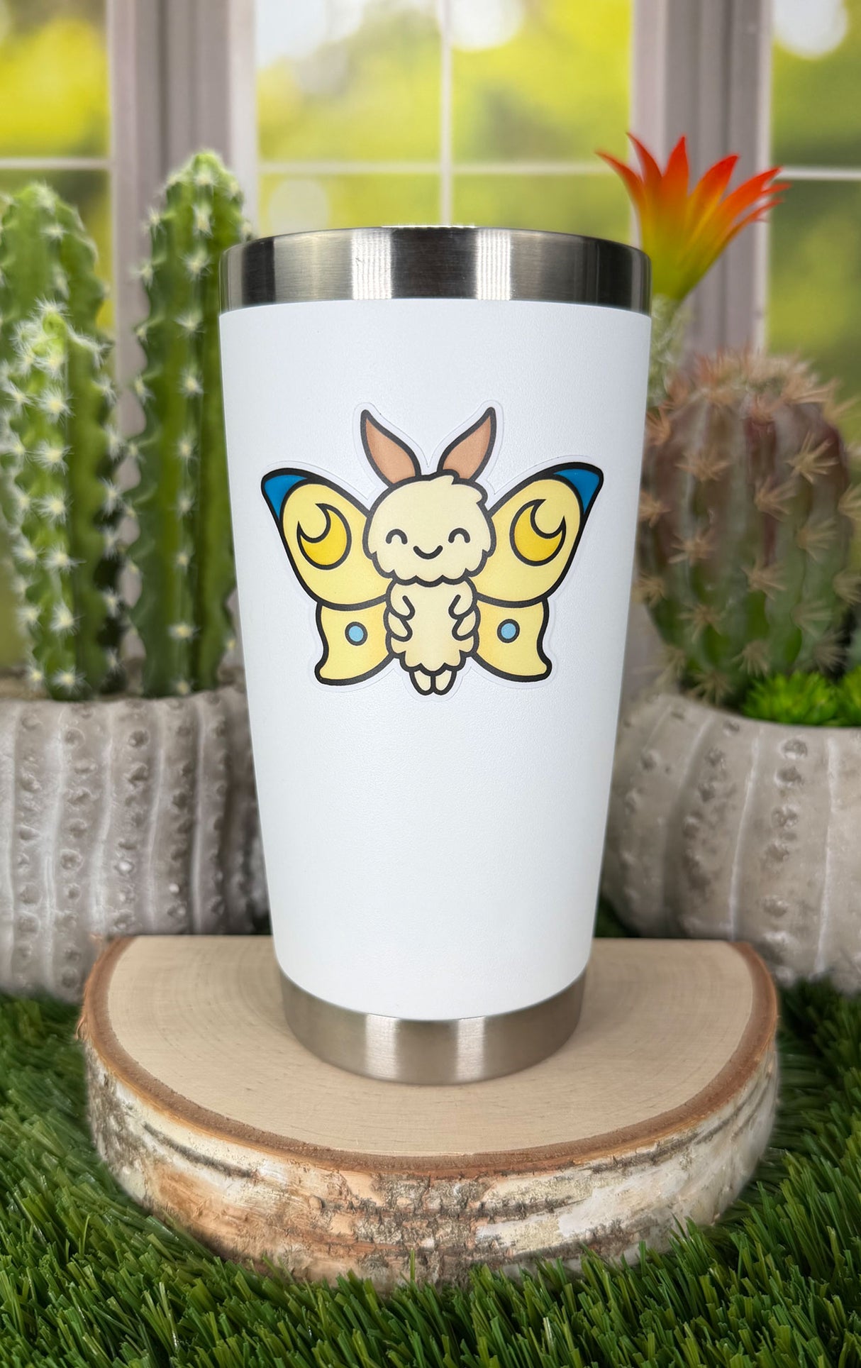 moth vinyl sticker