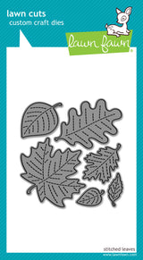 stitched leaves