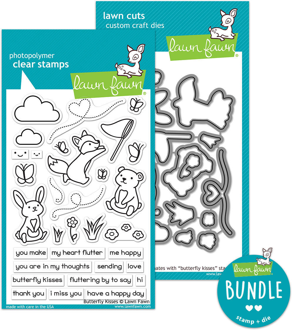 butterfly kisses (stamp+die bundle)