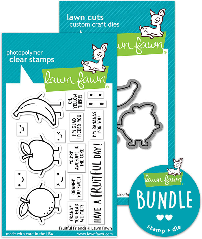 fruitful friends (stamp+die bundle)