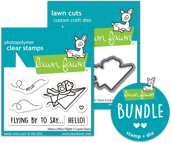 have a mice flight (stamp+die bundle)
