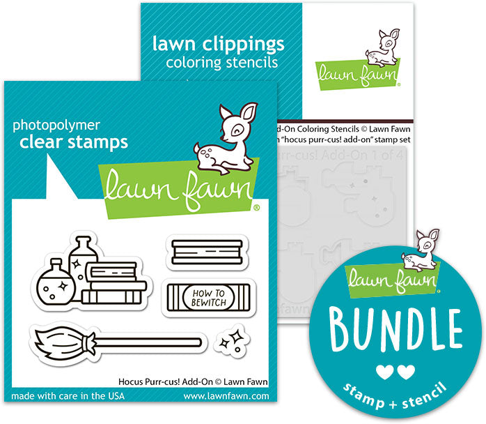 hocus purr-cus! add-on (stamp+coloring stencil bundle)