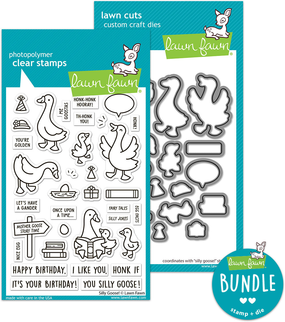 silly goose! (stamp+die bundle)