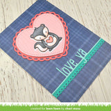 lacy heart stackables