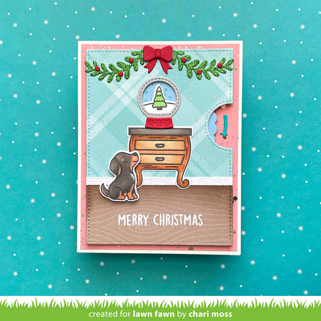 little snow globe: dog