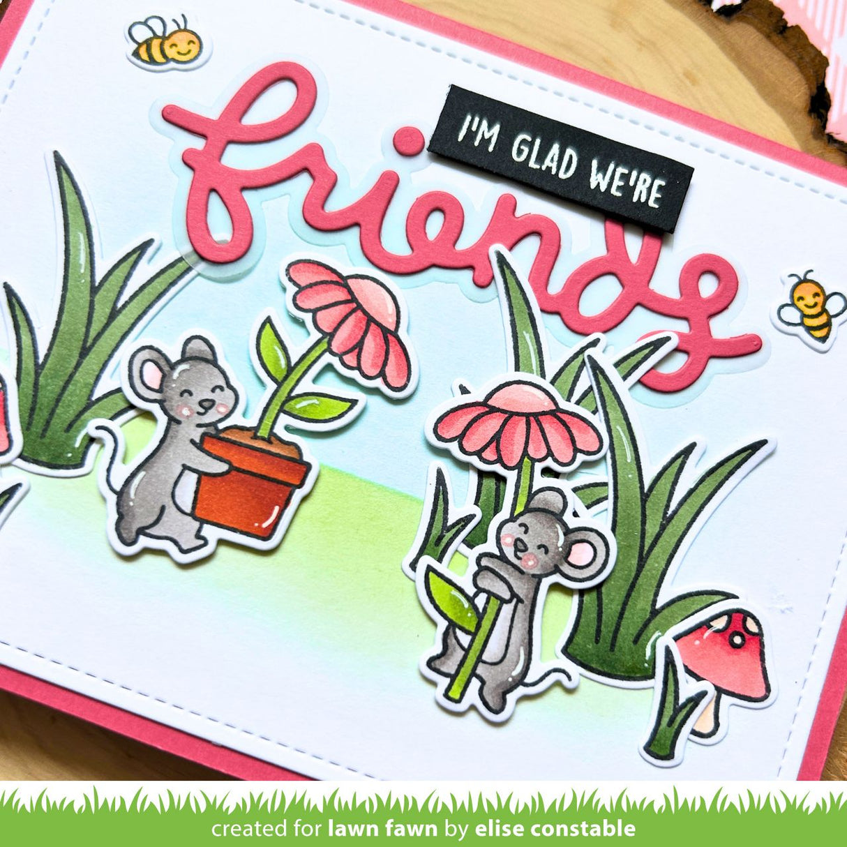 mice flowers