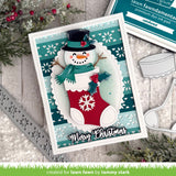 nordic snowflake border