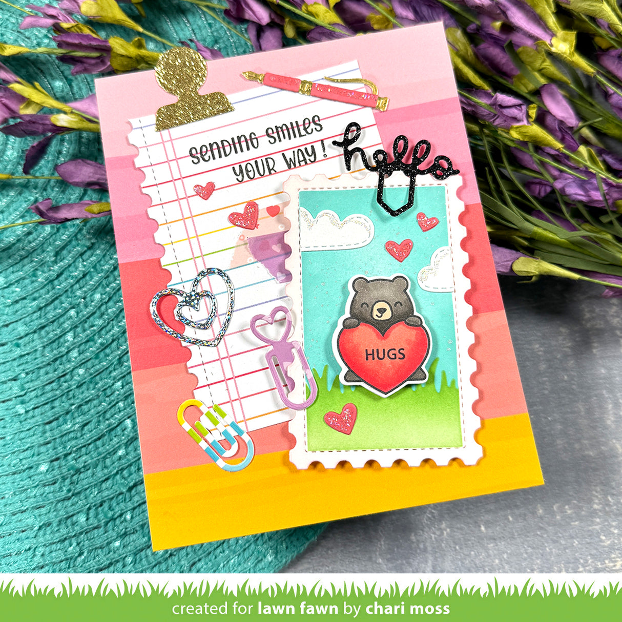 postage rectangle stackables
