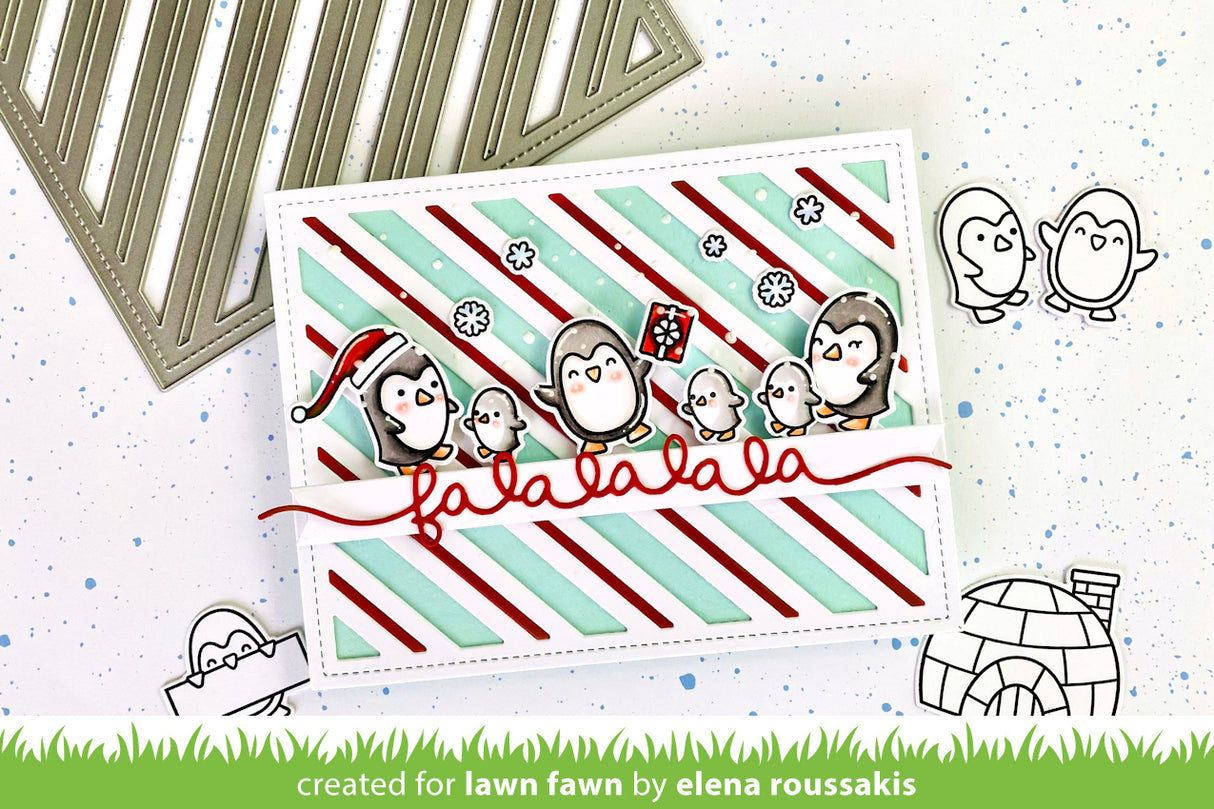 peppermint stripes backdrop