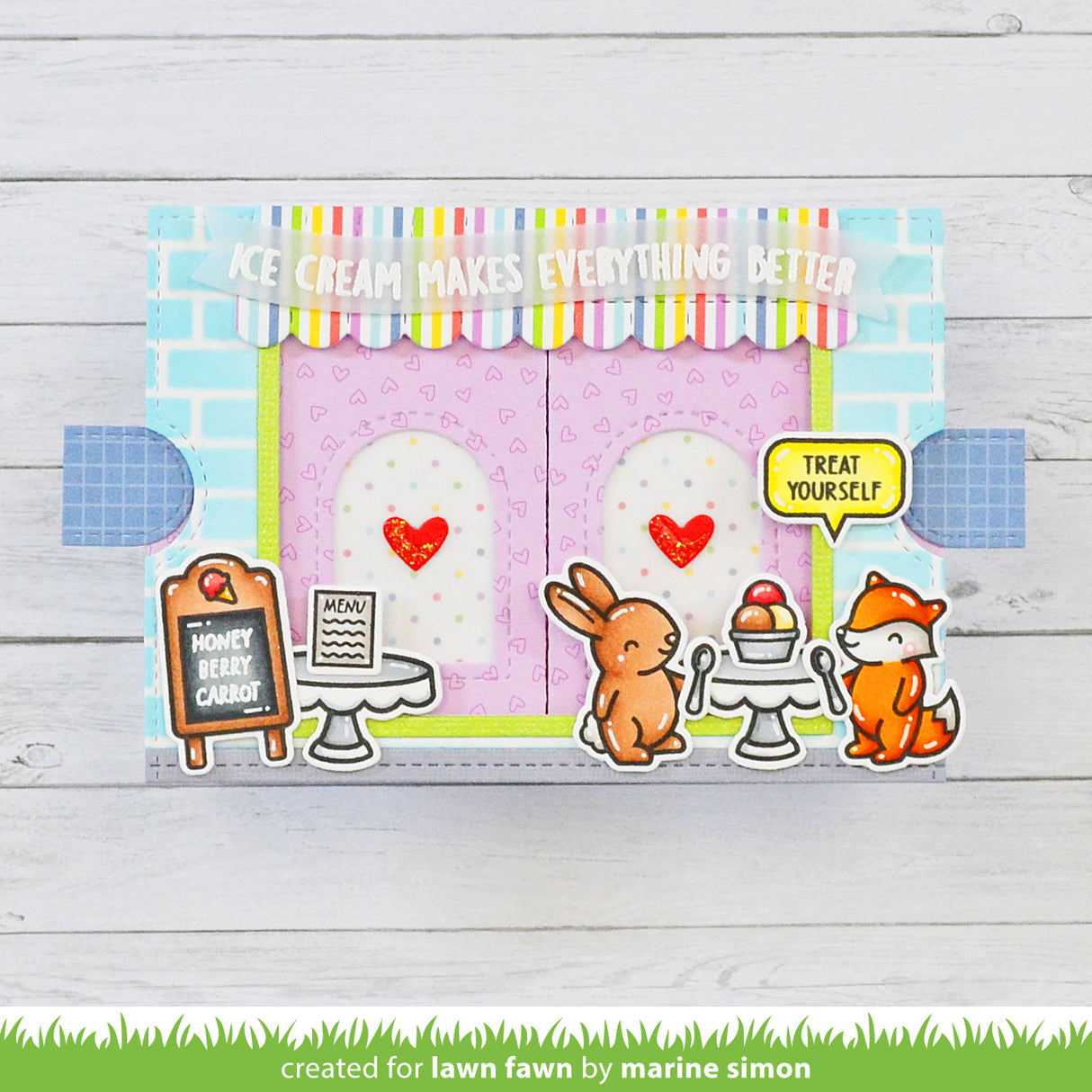 ta-da! diorama! shop add-on