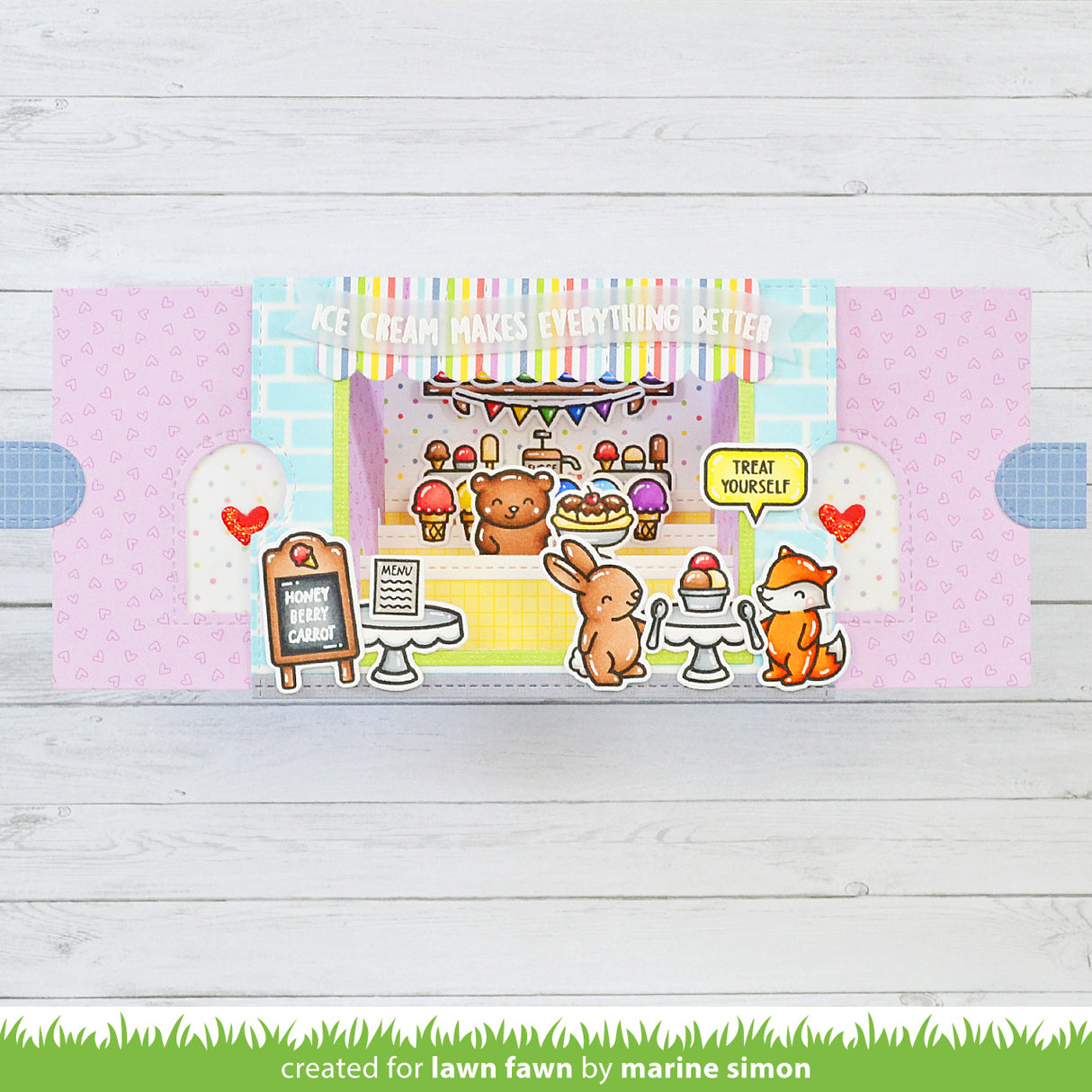 ta-da! diorama! shop add-on