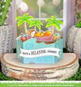 platform pop-up palm tree inserts