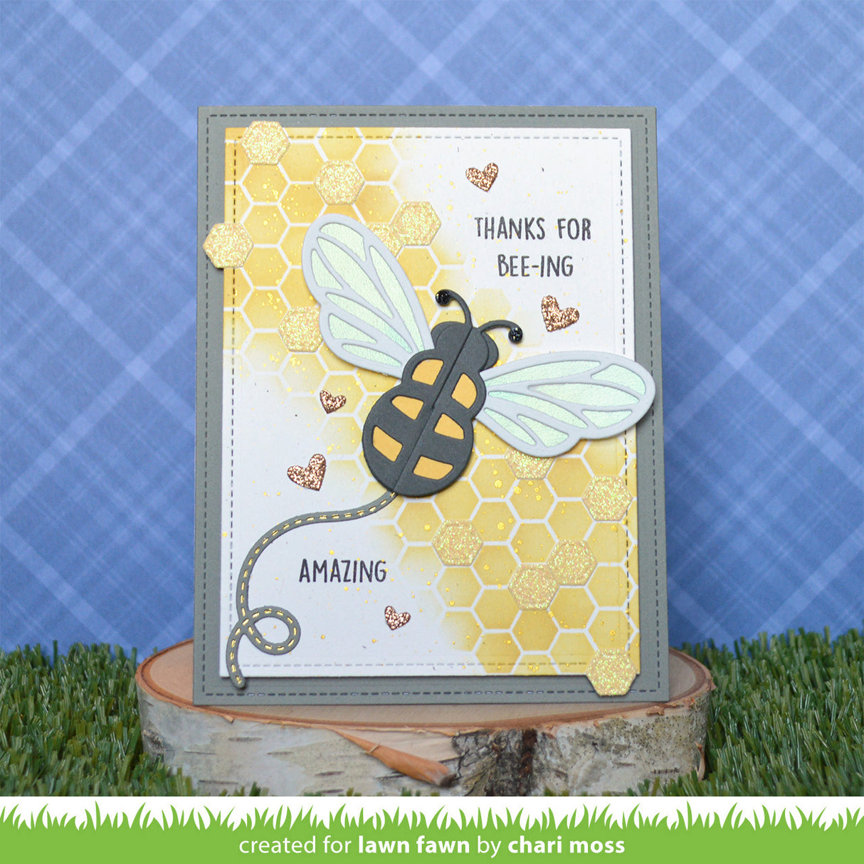 honeycomb stencil