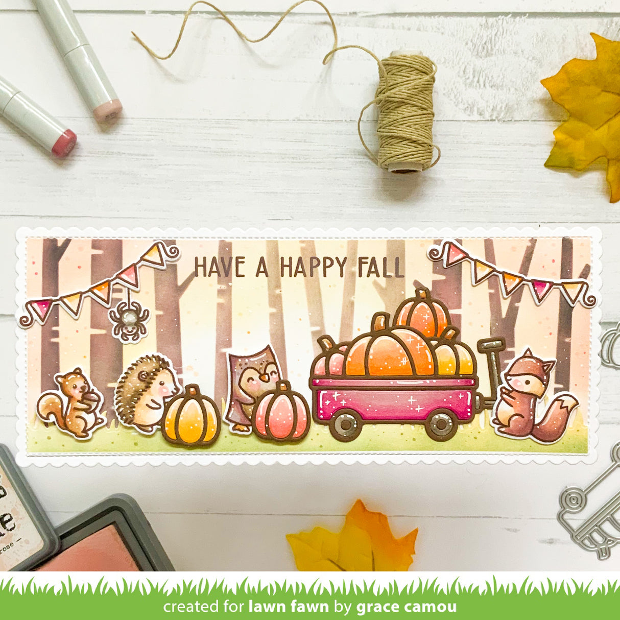 pumpkin wagon