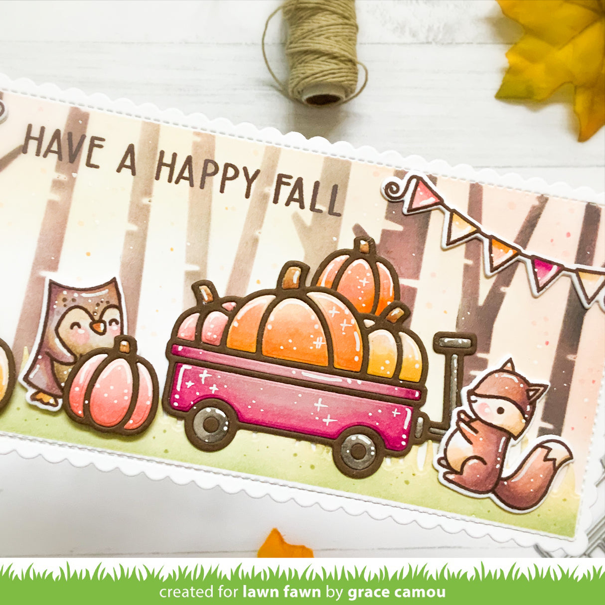 pumpkin wagon