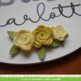 rolled roses