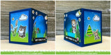 shadow box card mountain add-on