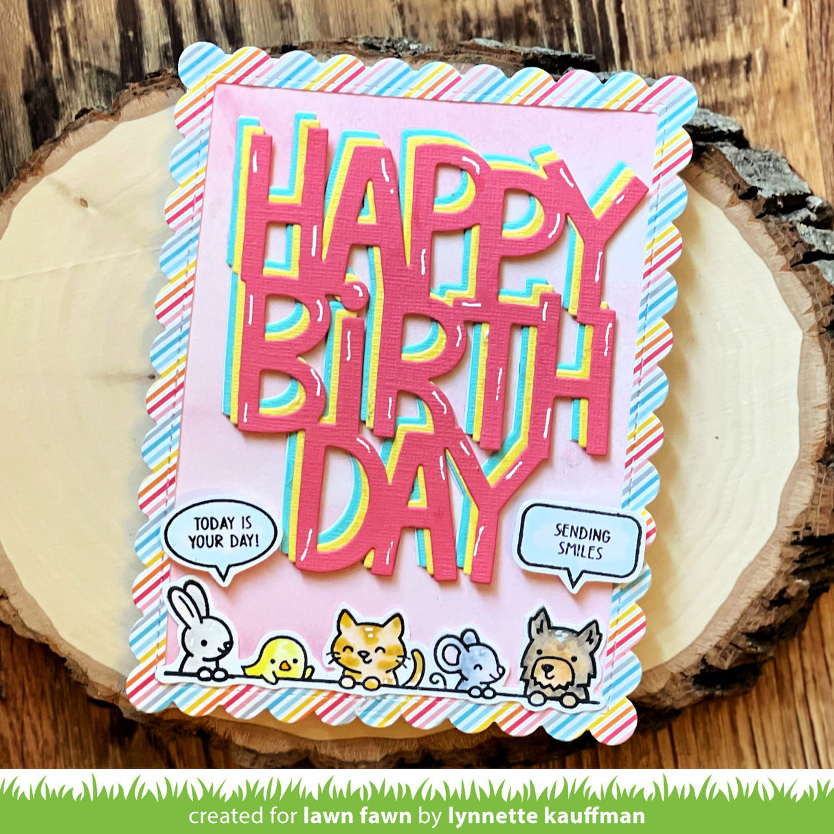 giant happy birthday
