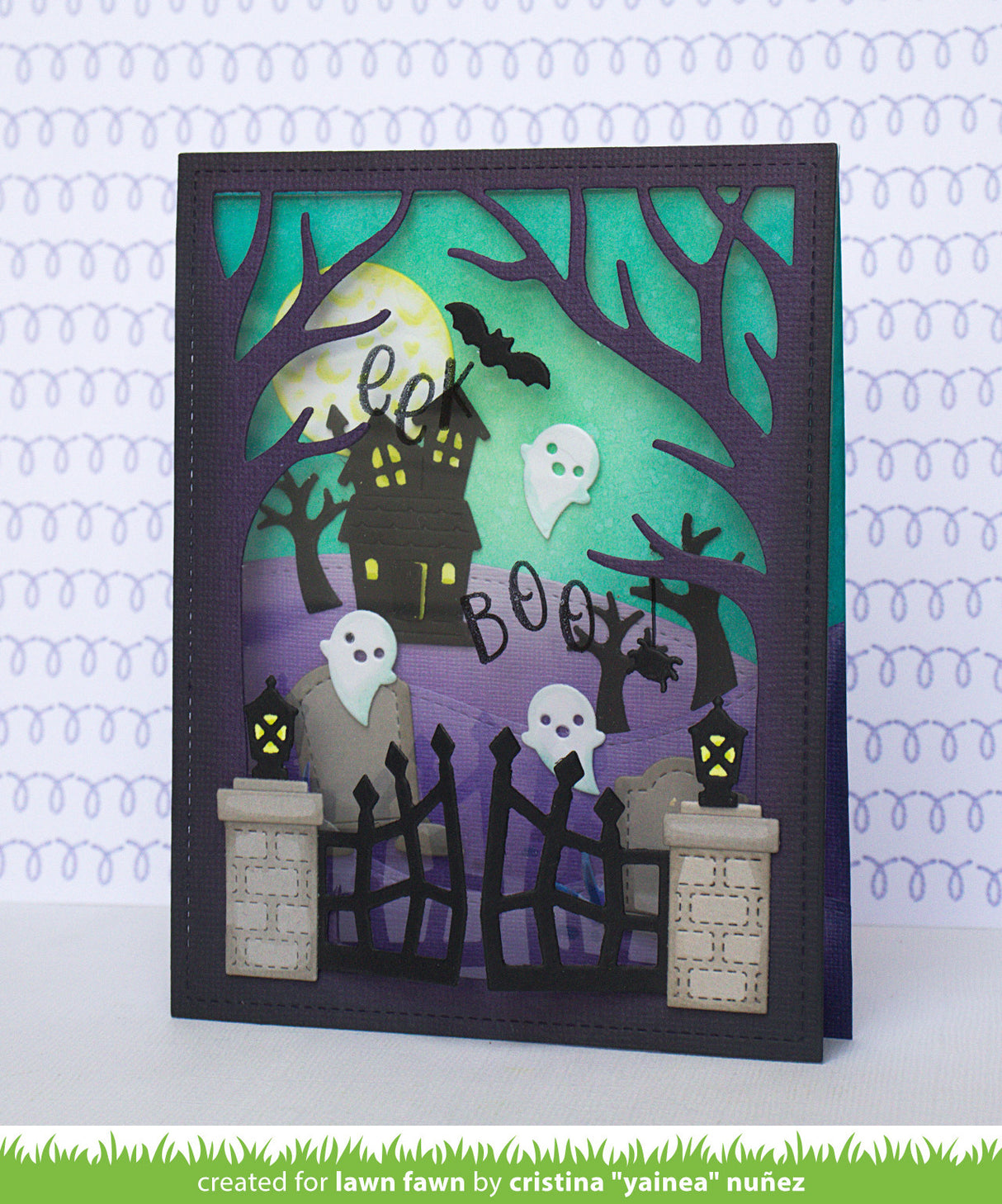 spooky forest backdrop