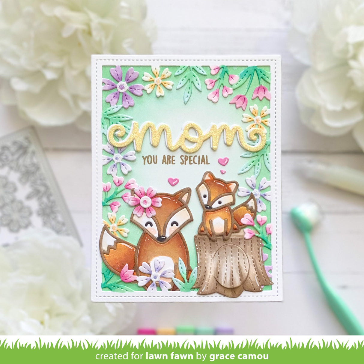 spring flowers backdrop