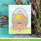 stamp 'n stencil easter eggs