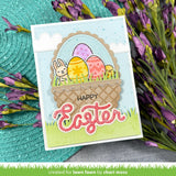 stamp 'n stencil easter eggs