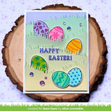 stamp 'n stencil easter eggs
