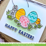 stamp 'n stencil easter eggs