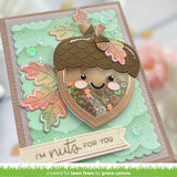stitched acorn frame
