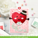 stitched happy heart
