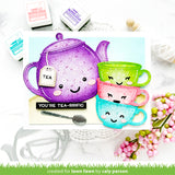 stitched teapot
