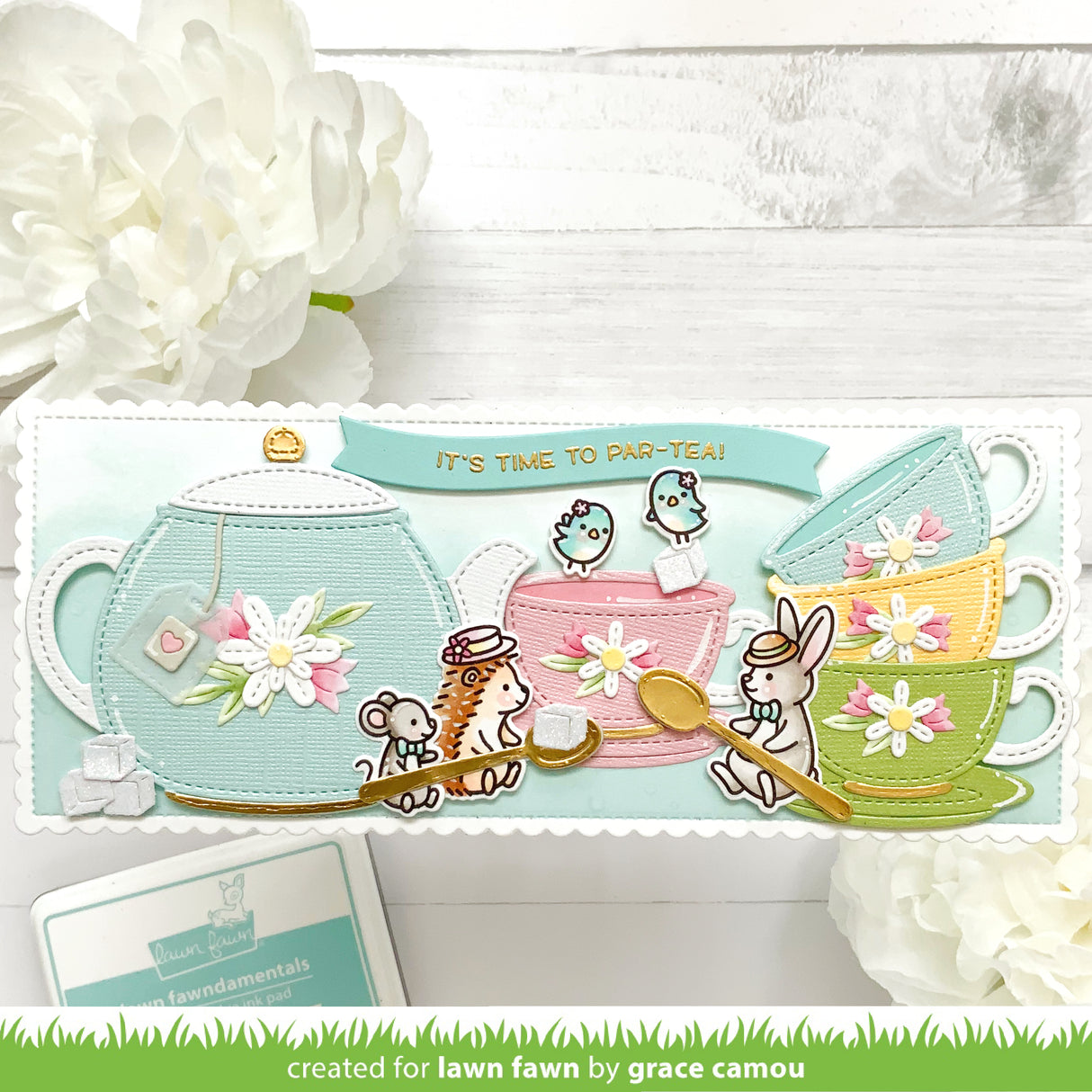 stitched teapot