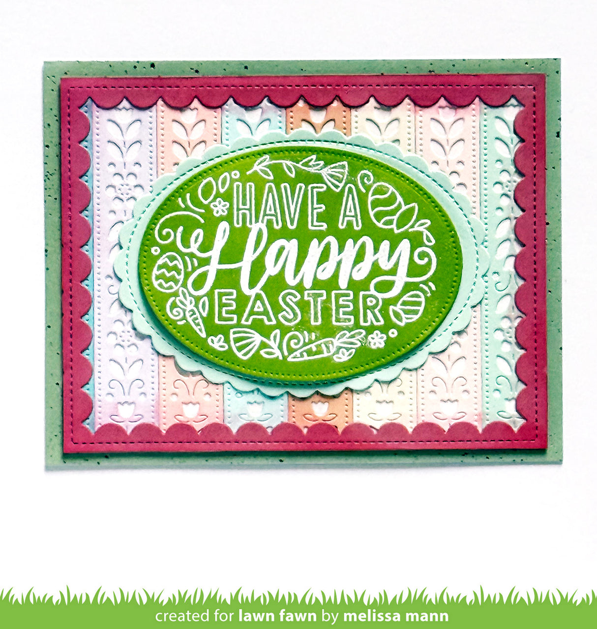 folksy sprig border