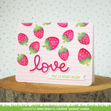 strawberry fields background stencils