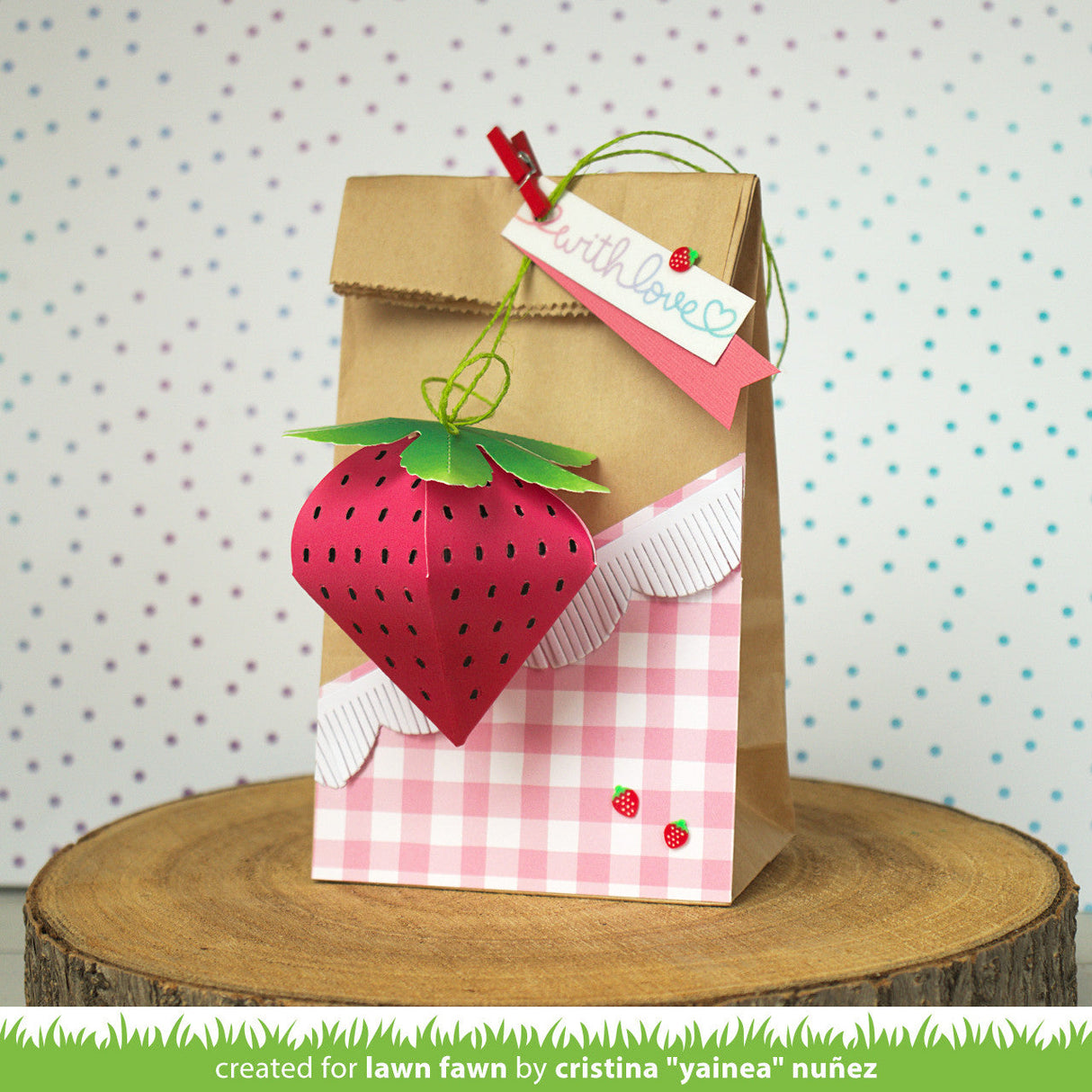 strawberry treat box