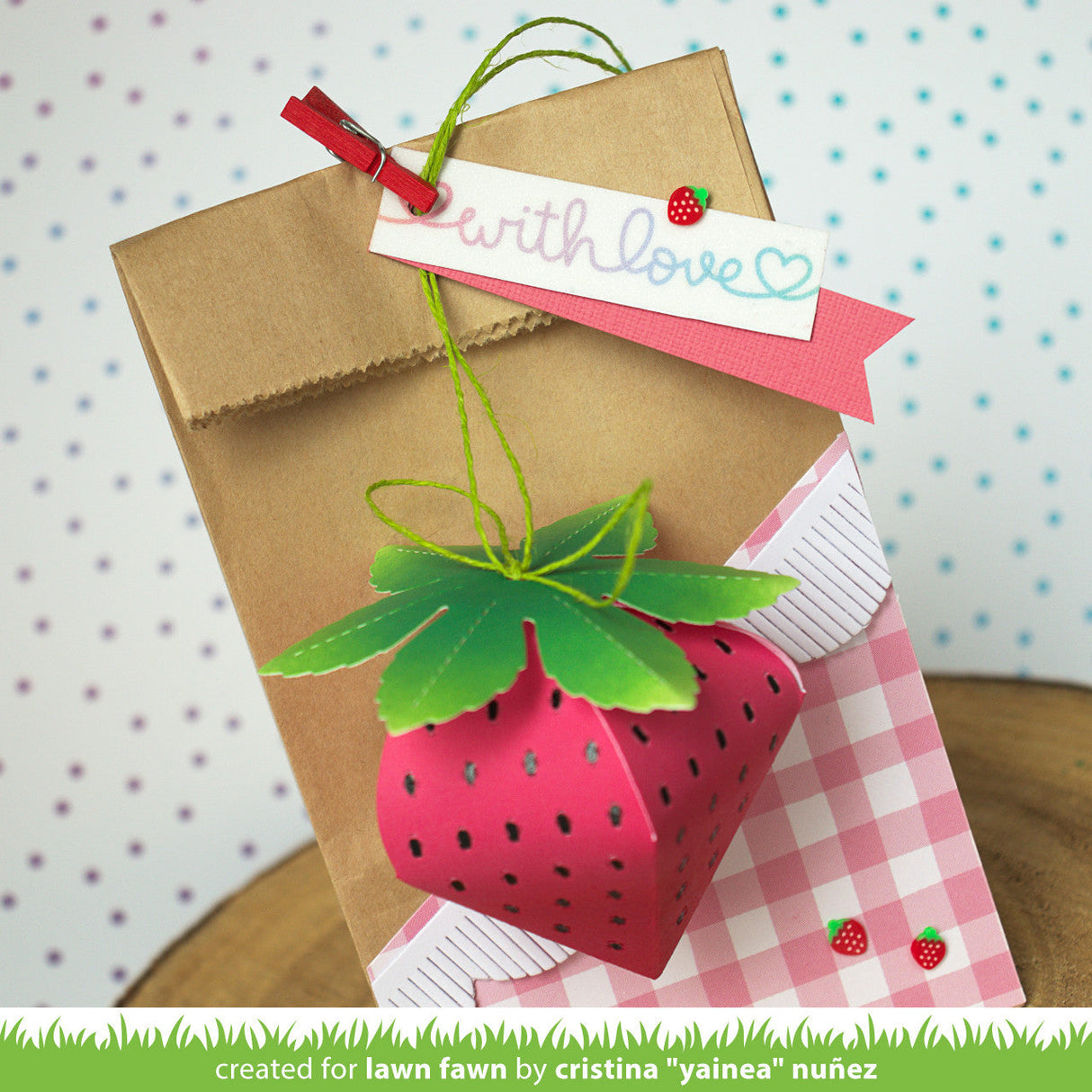 strawberry treat box