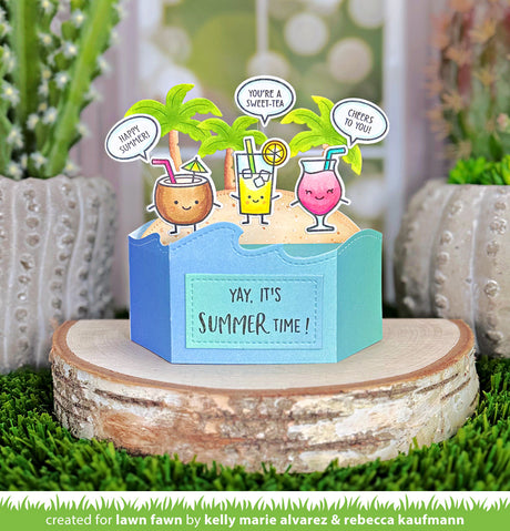 platform pop-up wave wrap around