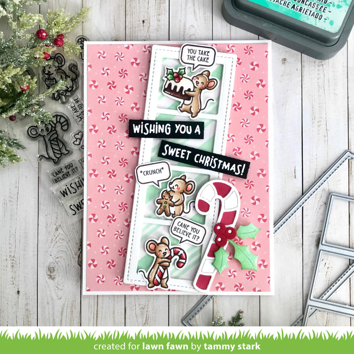 sweet christmas mice