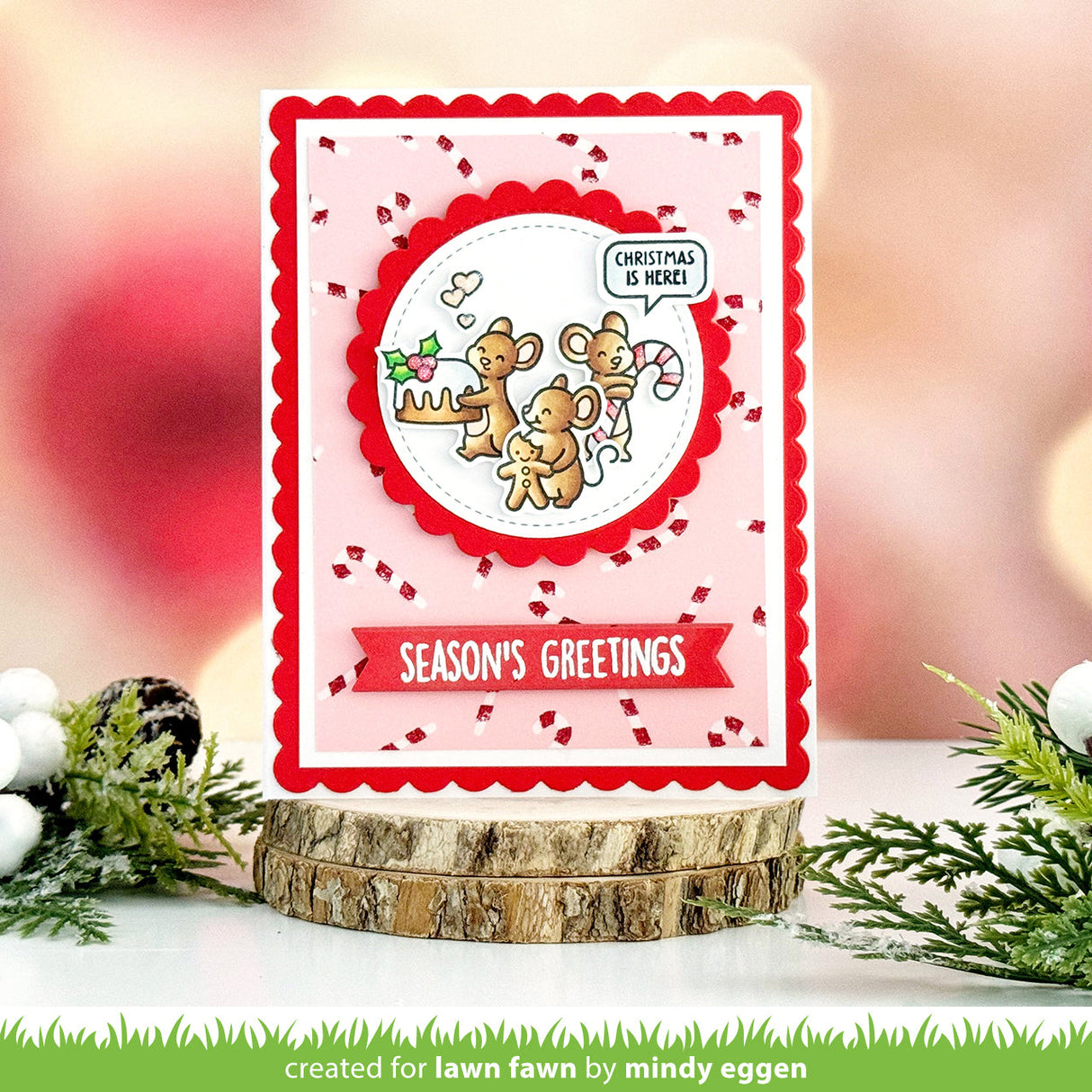 sweet christmas mice